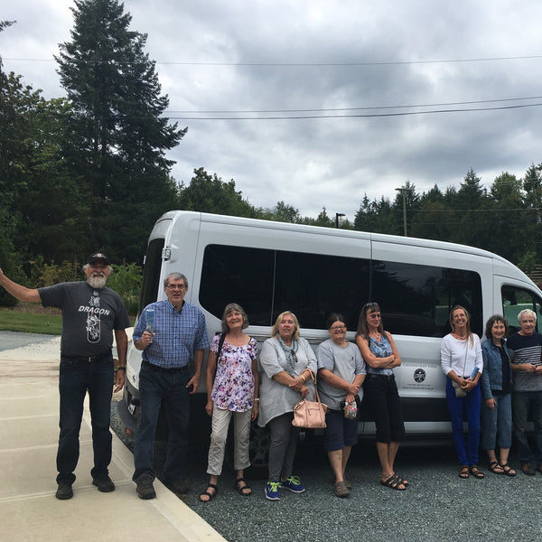 Cowichan Valley Wine Tour bus