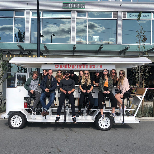 North Vancouver Beer Bike CANADIAN CRAFT TOURS