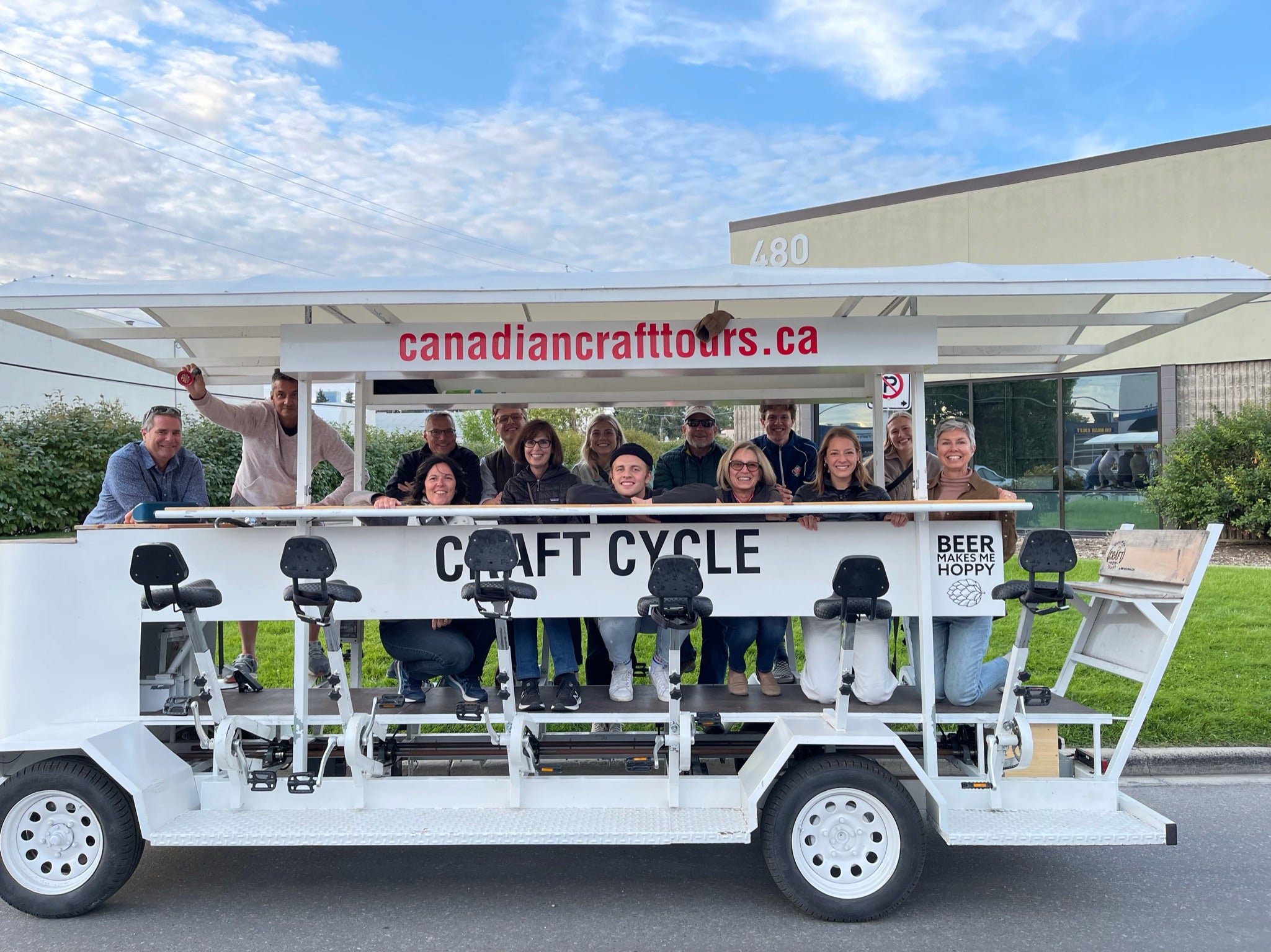 electric bicycle vancouver brewery Vancouver Party Bike