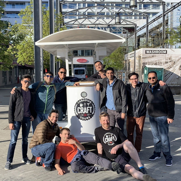 Beer Bike Group North Vancouver